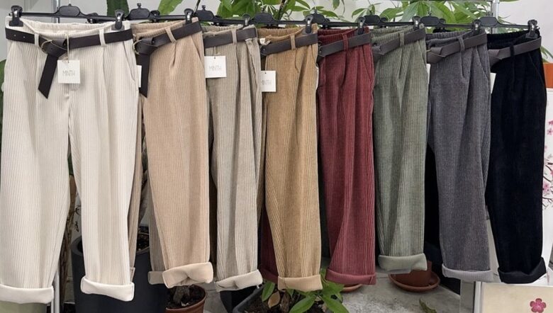 Velveta bikses dažādās krāsās S-XL